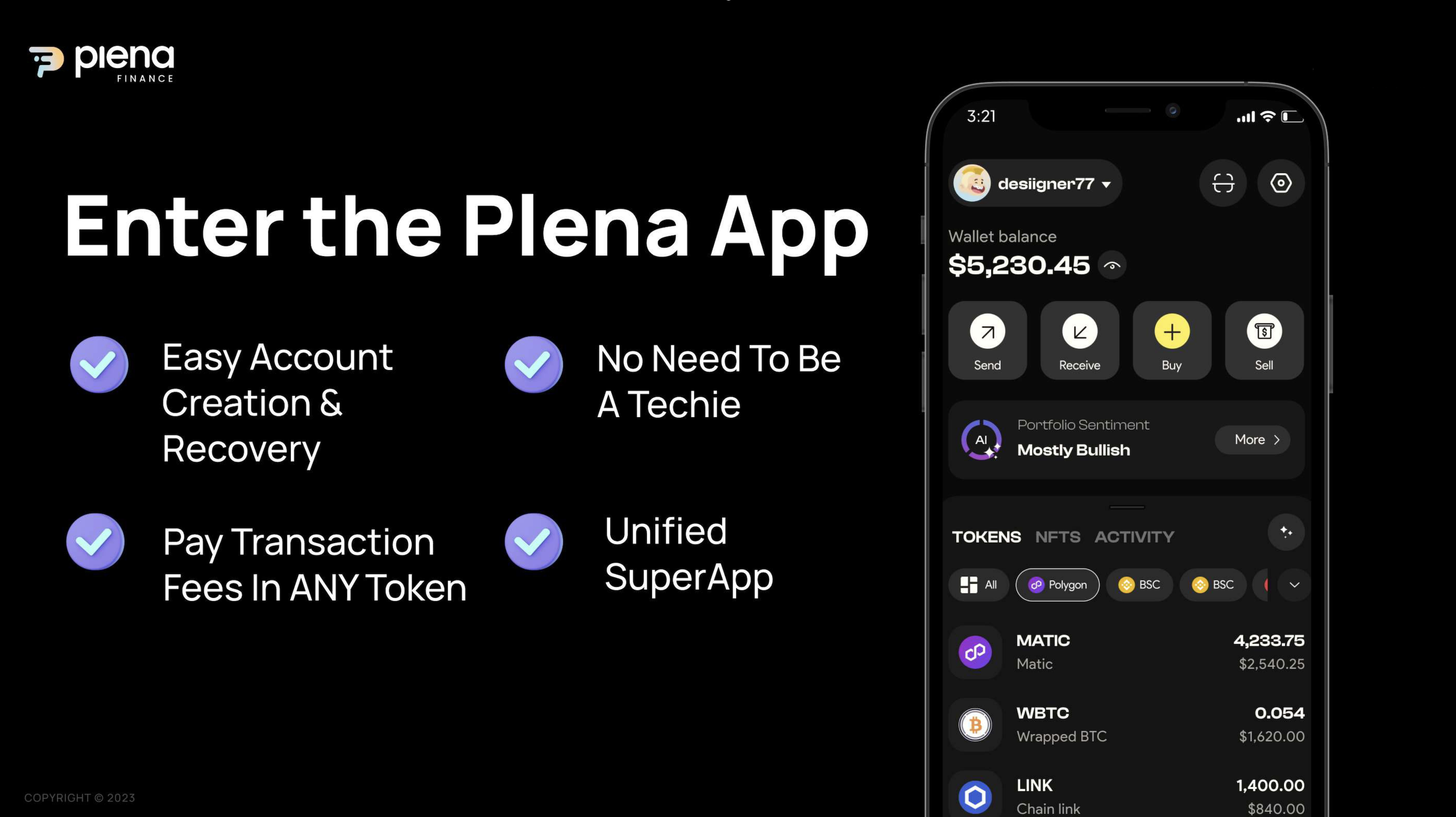 Plena Finance (PLENA) IDO – Early Access Token Sale | ChainGPT Pad